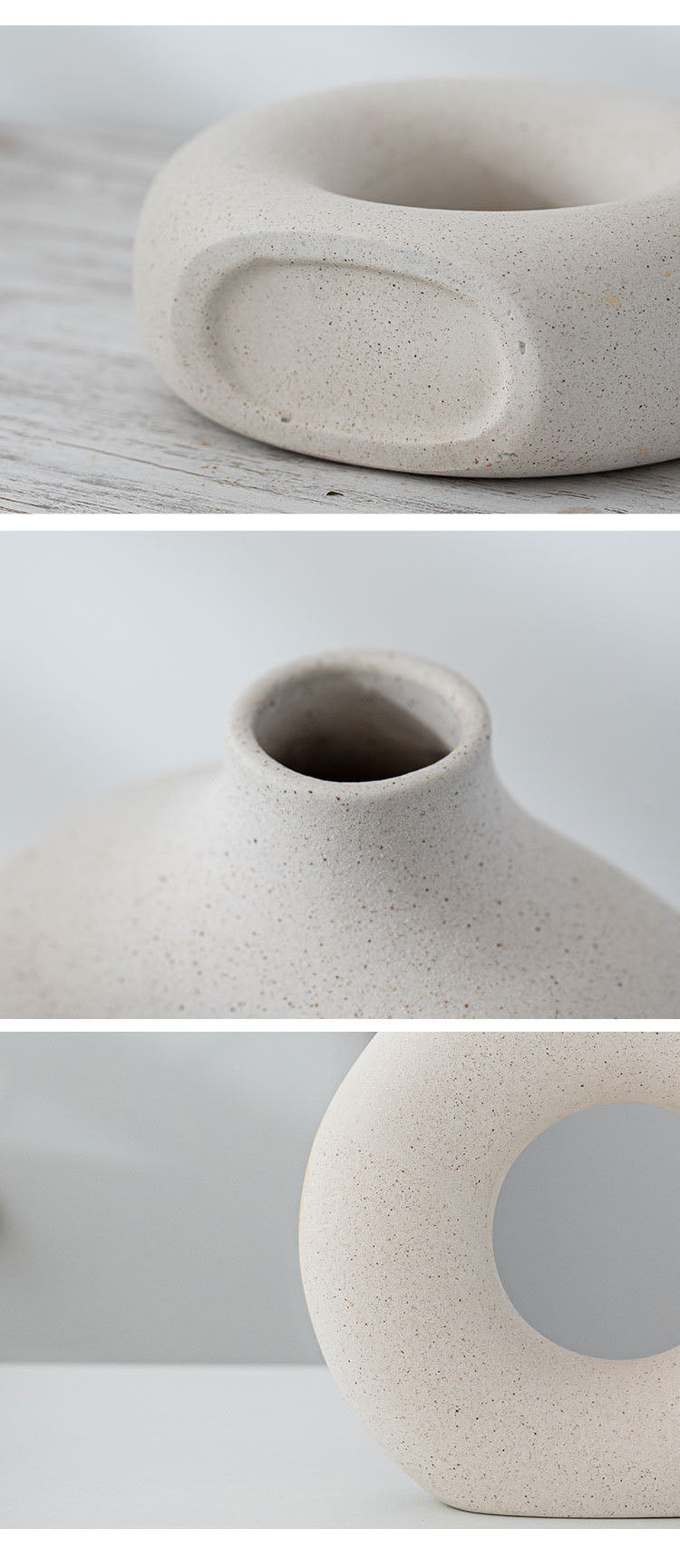 Halo Vase - Nordic Donut Flower Pot