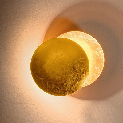 Solar Eclipse Sconce -- Nordic Modern LED Wall Lamp