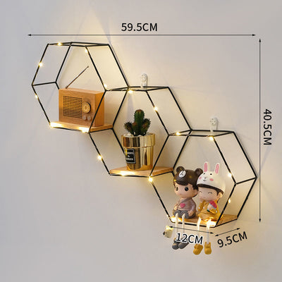 HexaShelf - Nordic Floating Shelf